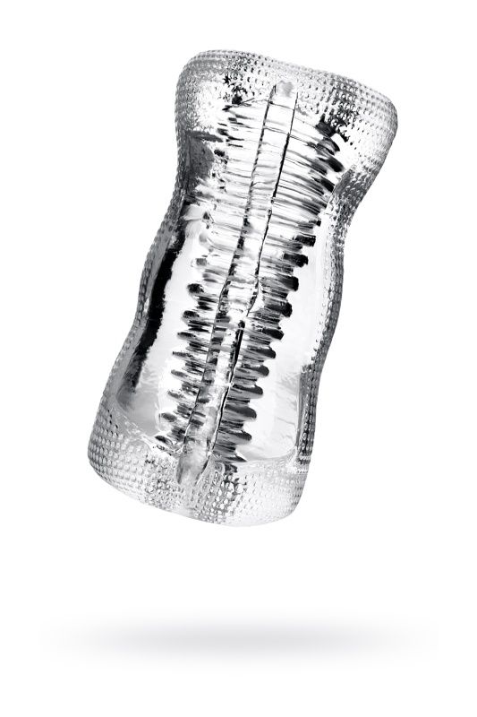 Мастурбатор нереалистичный Lingam by TOYFA  Asha, TPE, прозрачный, 14 см дешево
